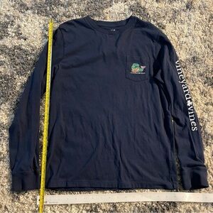 Vineyard Vines Navy Long Sleeve Shirt